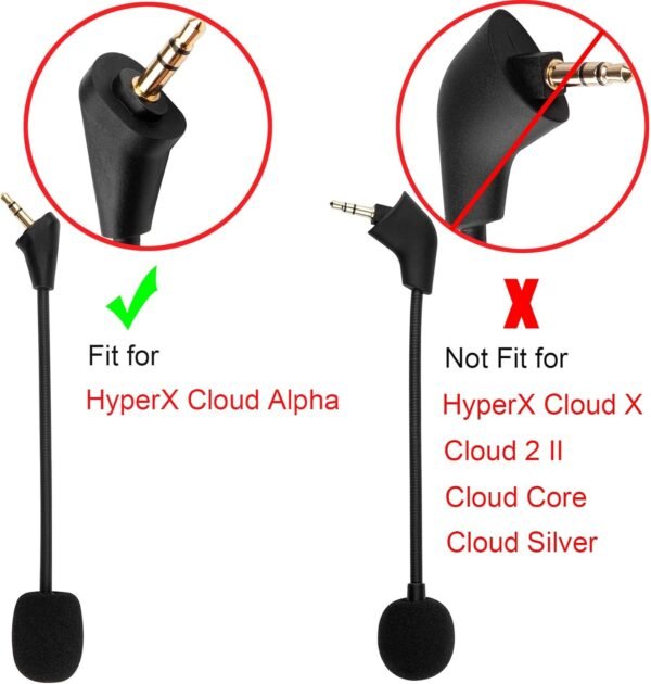 Microphone for Kingston HyperX Cloud Alpha Headset - Image 5
